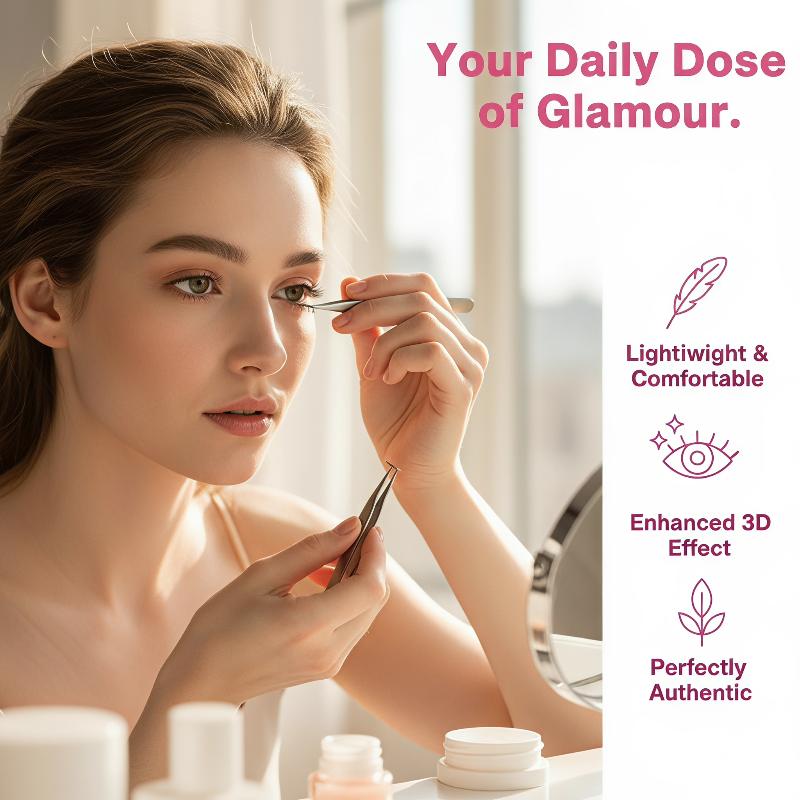 Eyelash Extension Natural - Набор накладных ресниц для нижнего века,