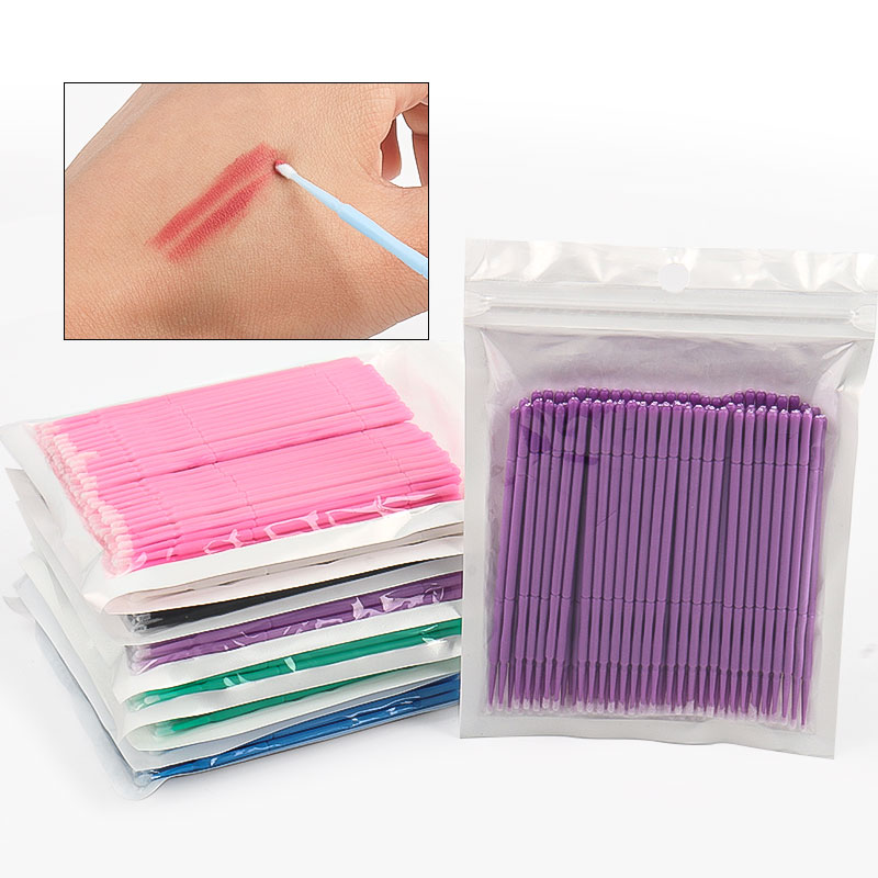 Eyelash Extension Usa - 100 шт./пакет, бамбуковые тампоны для наращивания