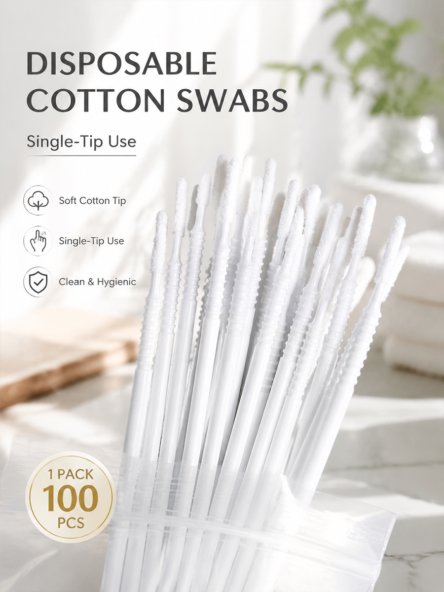 Eyelash Extension Eyelash - Одноразовые длинные ватные палочки для наращивания
