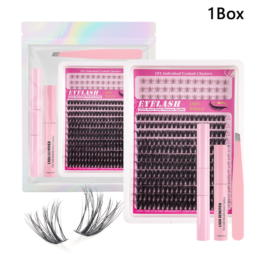 Eyelash Extension Natural - Накладные ресницы 8-18 мм: натуральный вид,