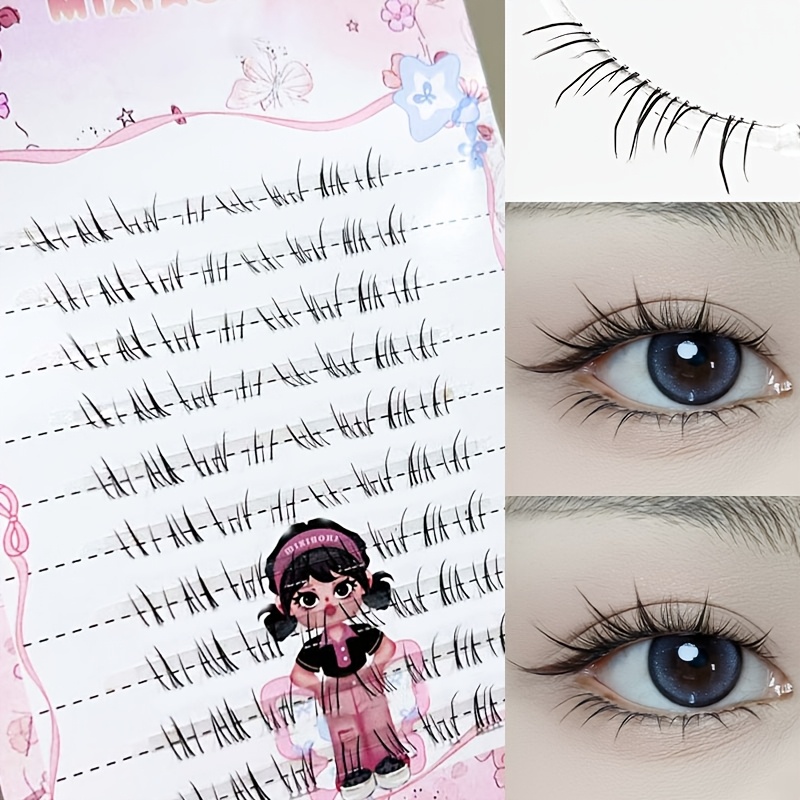 Eyelash Extension Natural - Накладные нижние ресницы Mixiaohe Starry Manga: