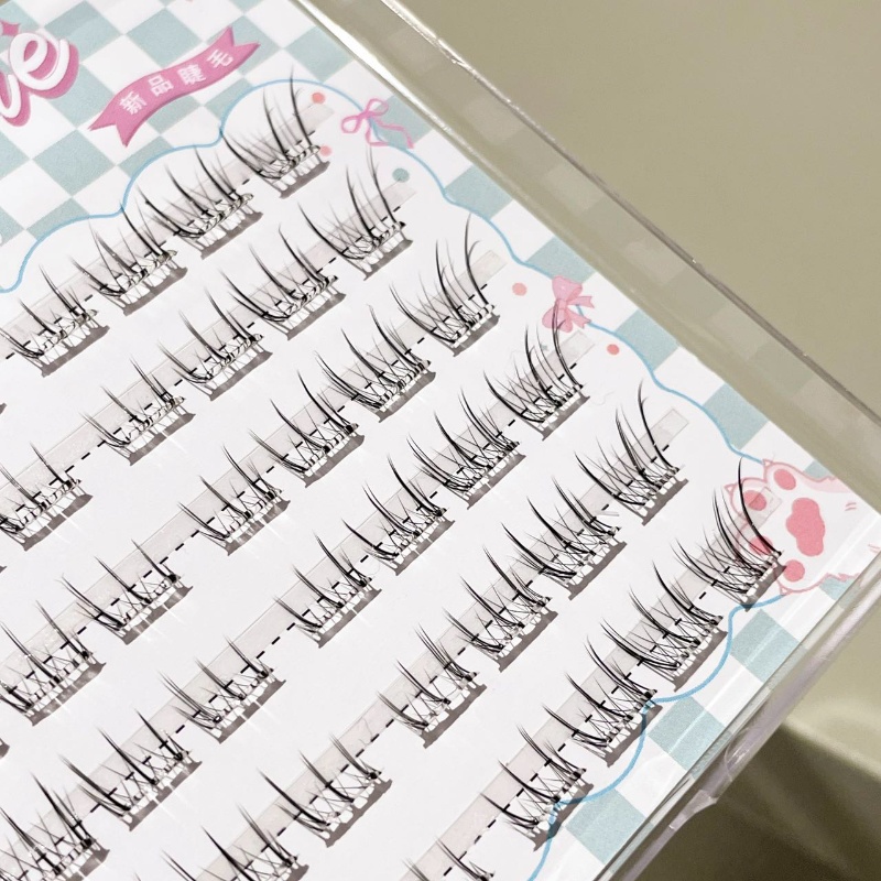 Накладные ресницы Mixiaohe без – обзор и цена Eyelash Extension Natural