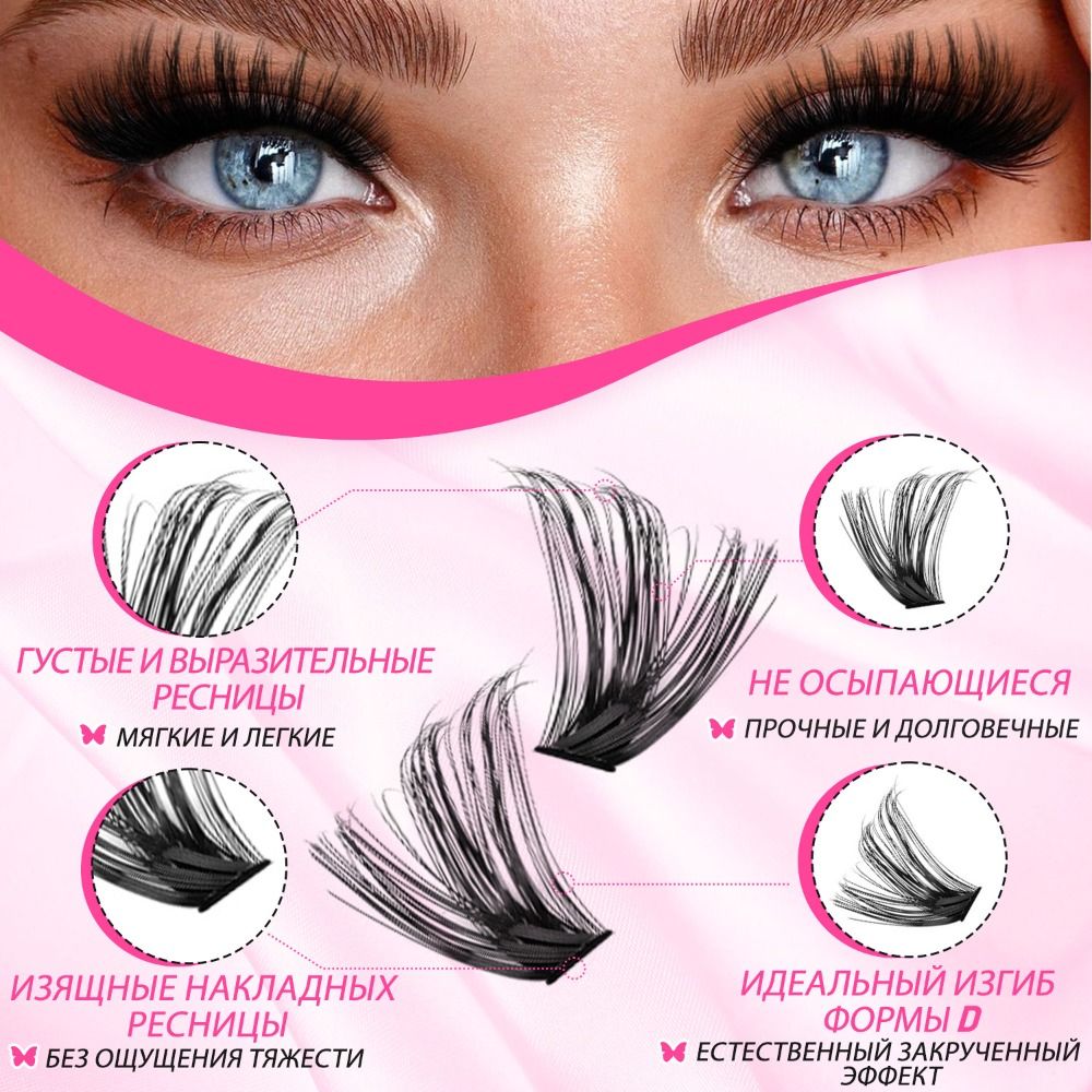 Набор для самостоятельного нар – обзор и цена Eyelash Extension Natural