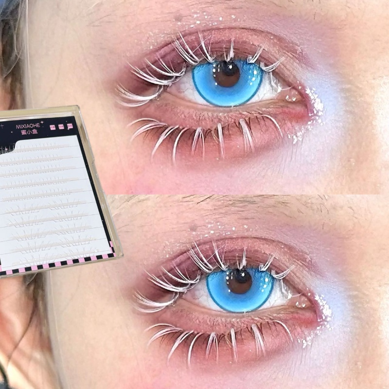 Накладные ресницы Mixiaohe Whi – обзор и цена Eyelash Extension Natural