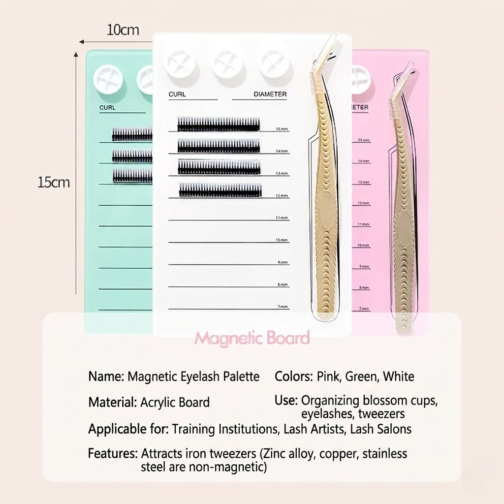 Магнитная палетка для наращива – обзор и цена Eyelash Extension Usa