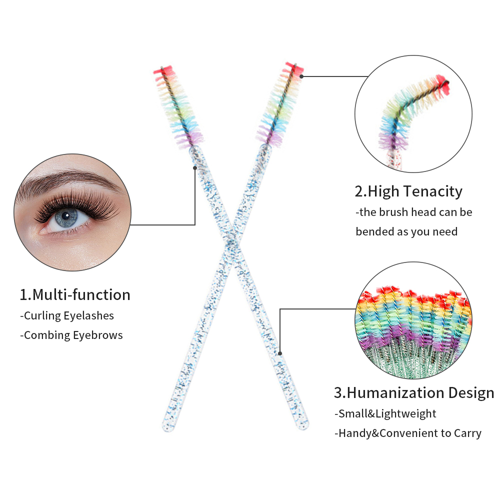 50 шт. Радужные кристальные ки – обзор и цена Eyelash Extension Course