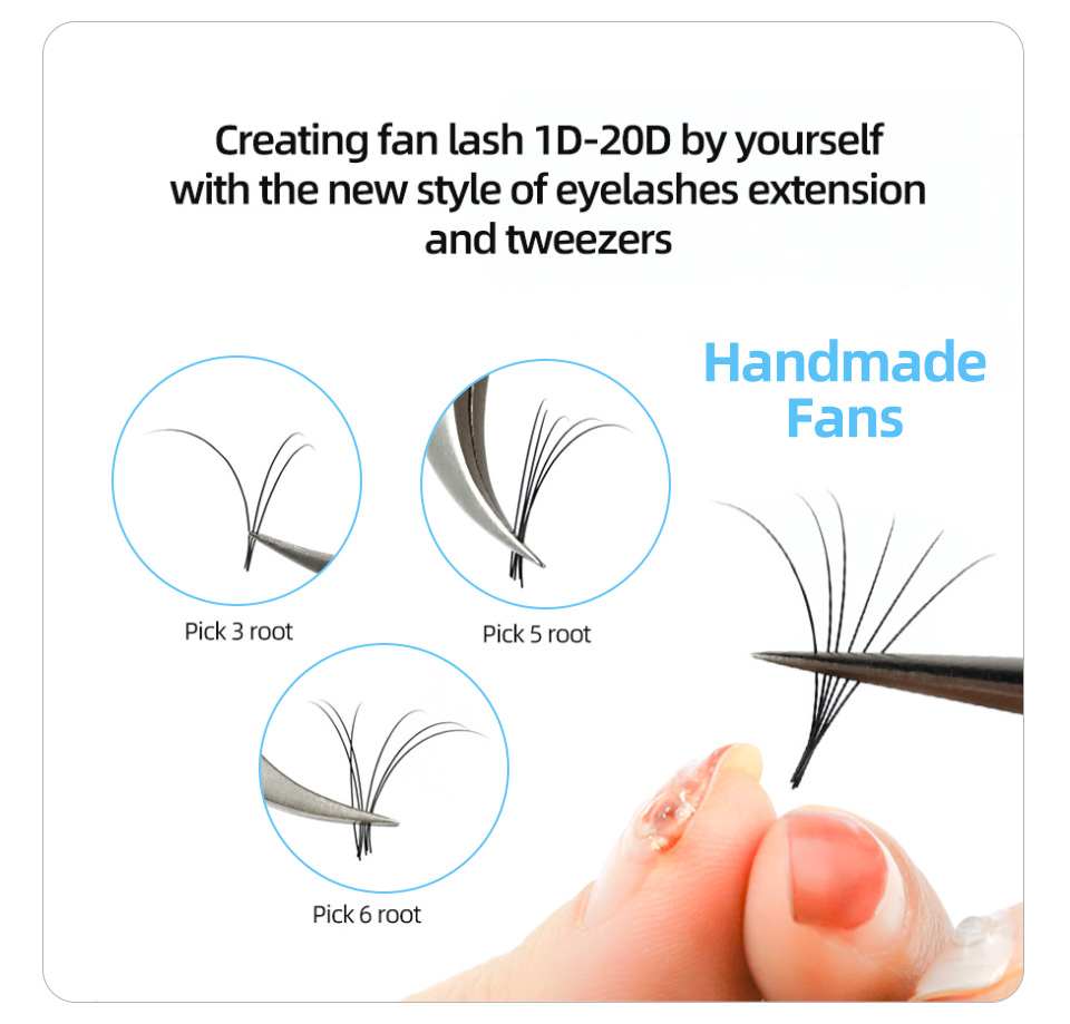 Накладные ресницы AGUUD J B C  – обзор и цена Eyelash Extension Course