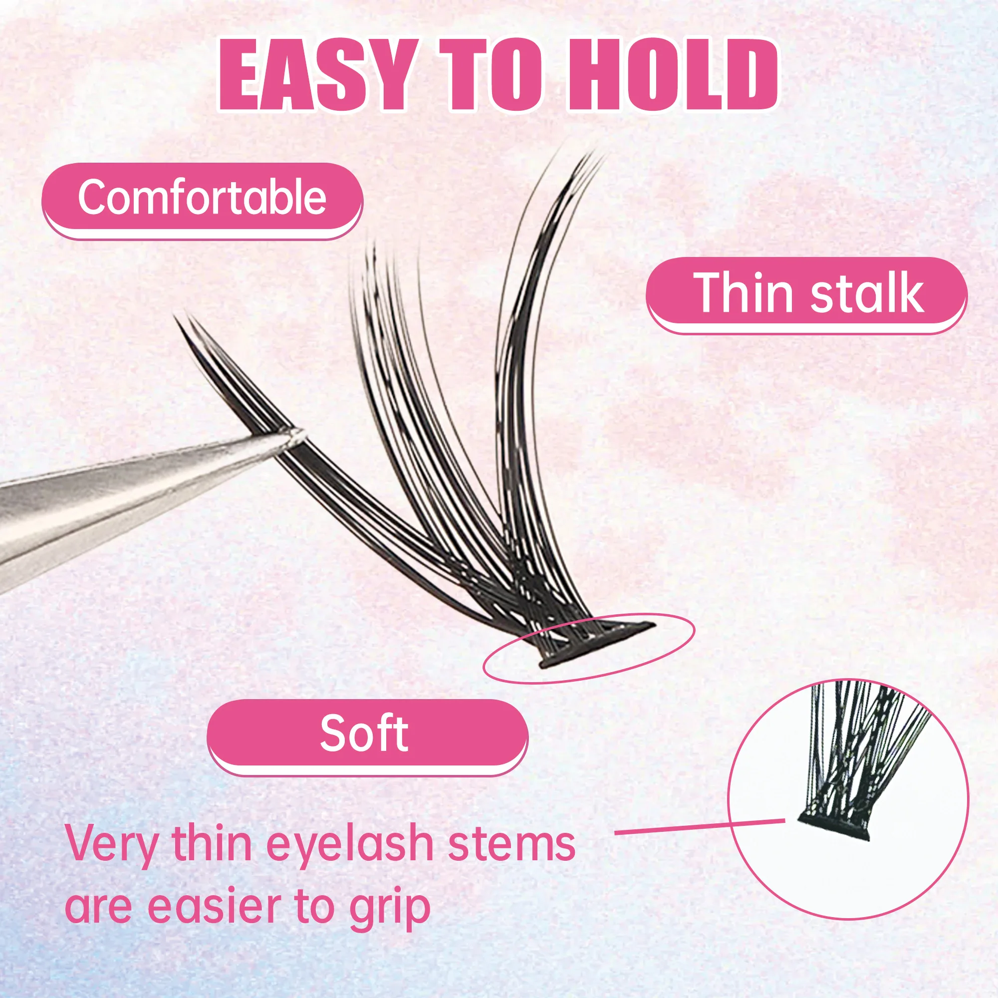 Накладные ресницы, 200 шт., кл – обзор и цена Eyelash Extension Course