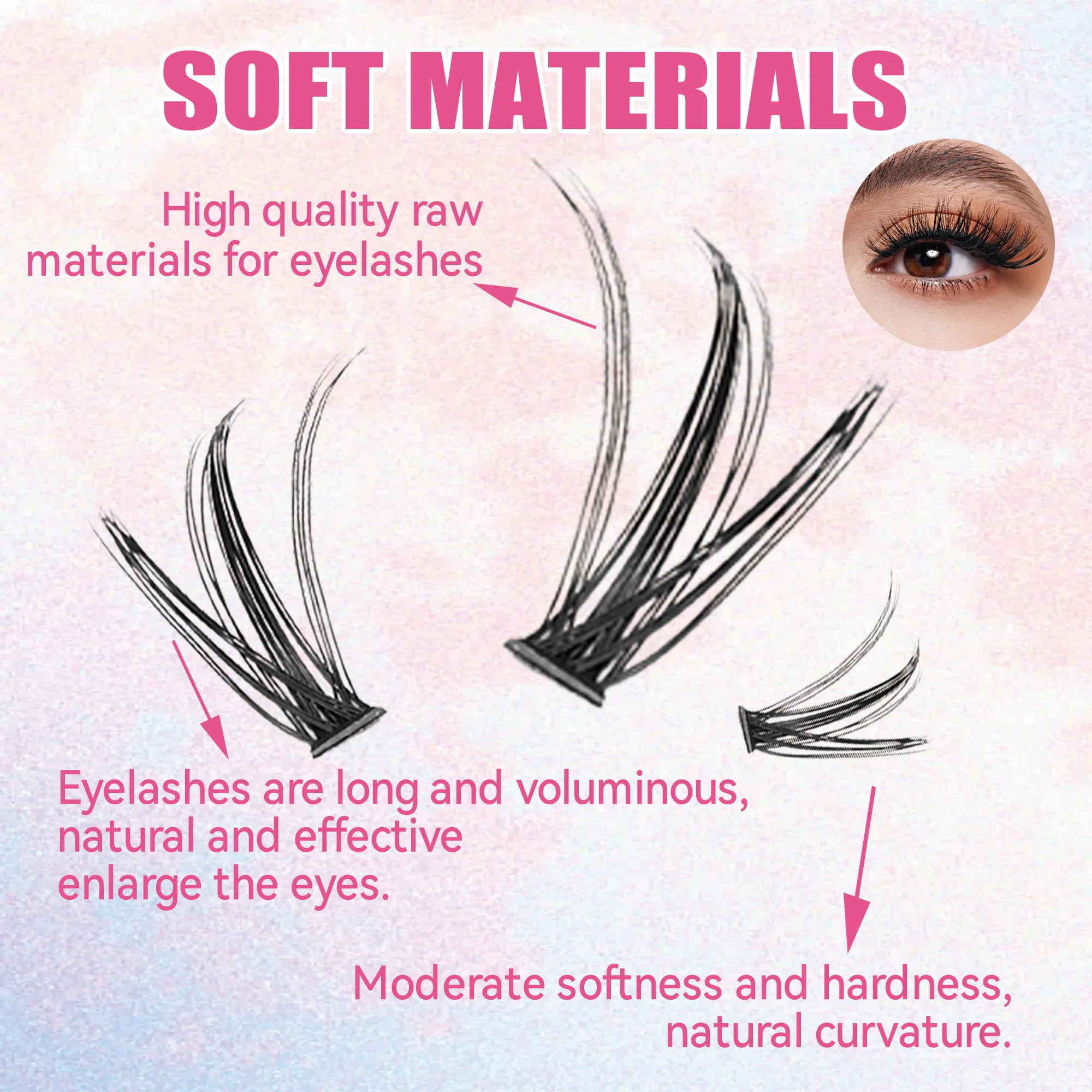 Накладные ресницы, 200 шт., кл – обзор и цена Eyelash Extension Course