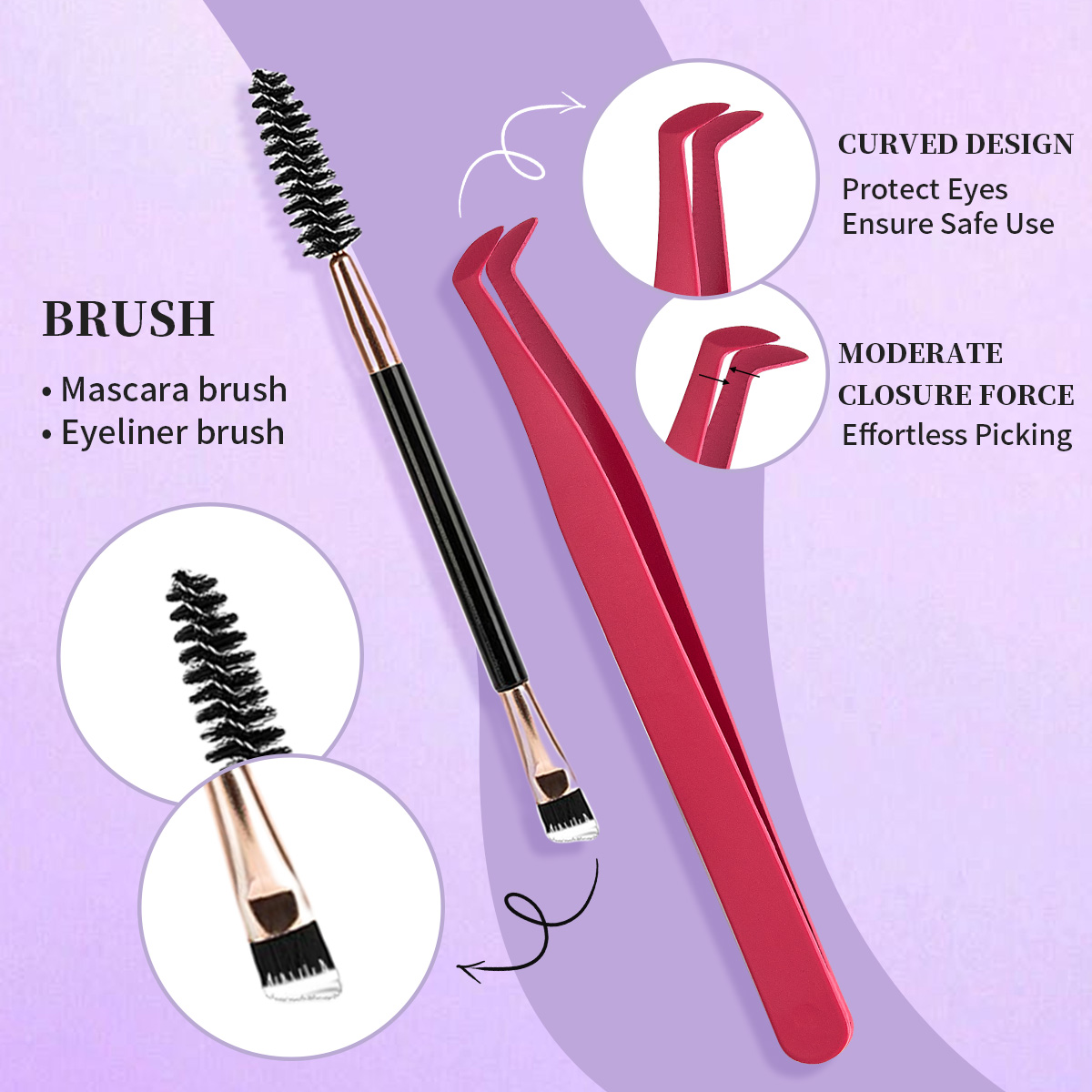 Набор кластеров для ресниц Sof – обзор и цена Eyelash Extension Usa